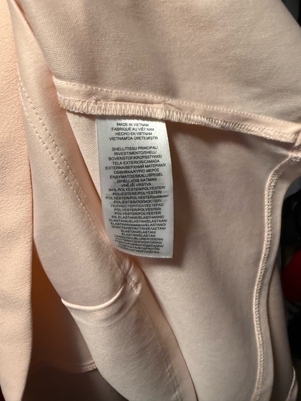 Ralph Lauren Soft Pink Long-Sleeve Fit-and-Flare Dress - Picture 4 of 7